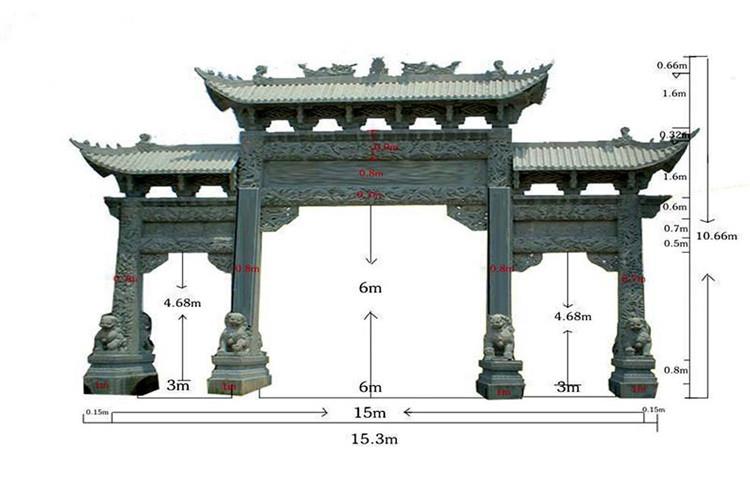 青石牌坊價格