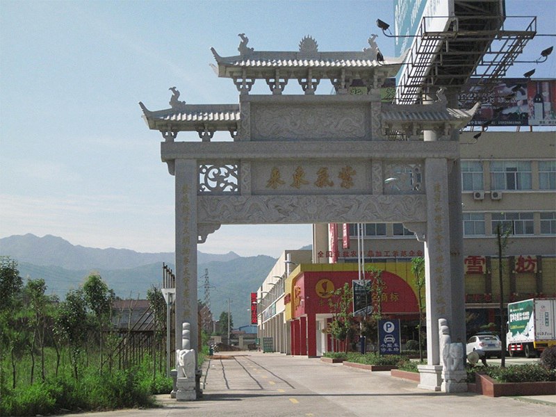 農村石牌坊